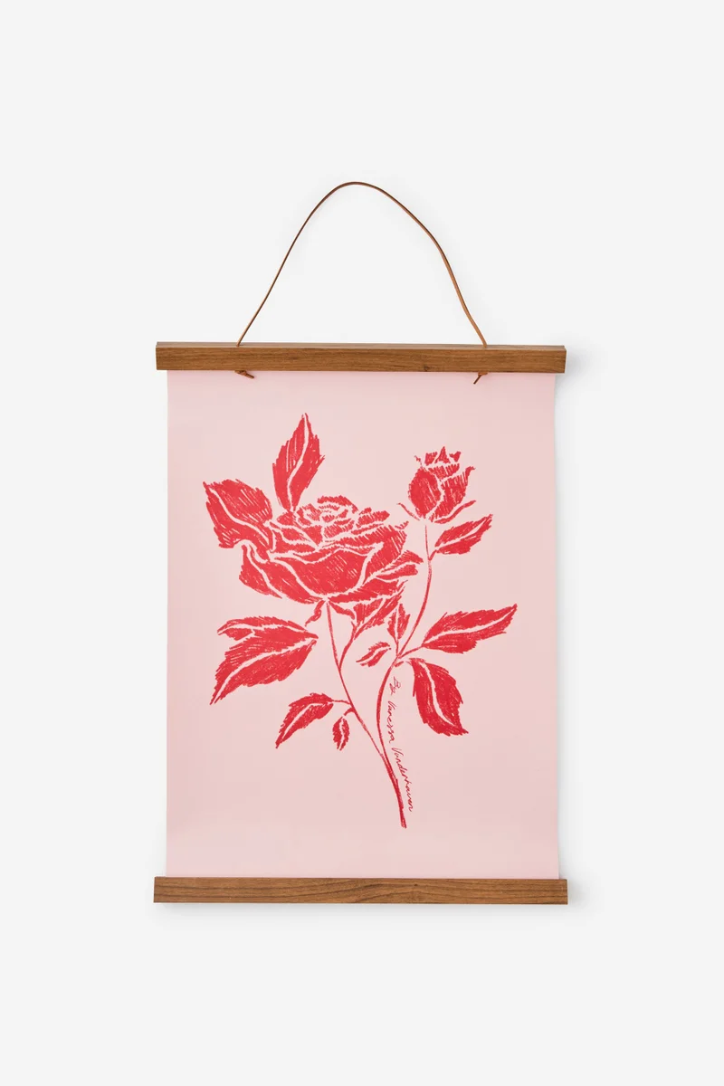 Hanging Wooden Poster Frame